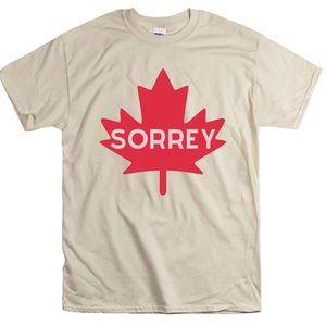 Sorrey Canada Maple Leaf Unisex T-Shirt Canadian